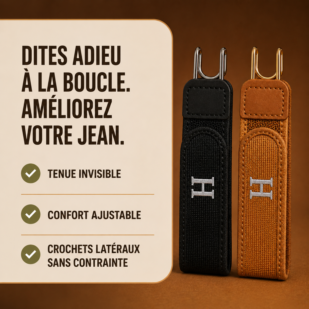 Ceinture Sans Boucle VelarisParis